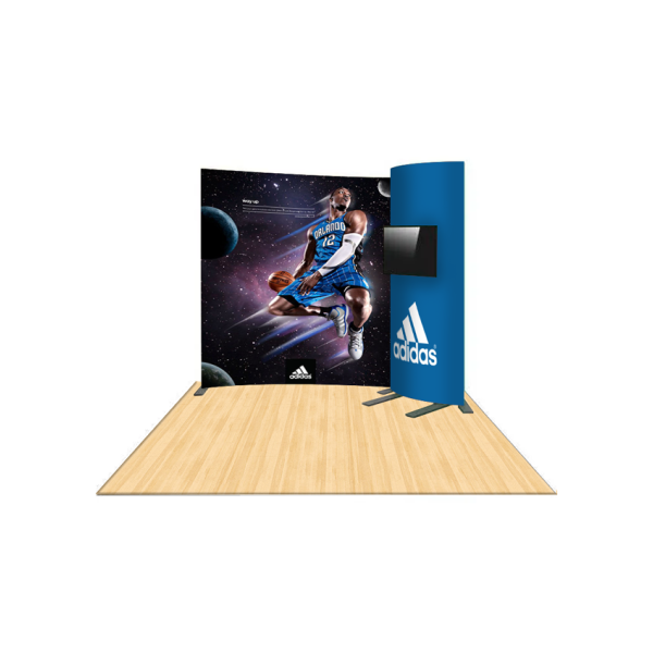Formulate Designer Series 10ft Fabric Backwall Kit 11