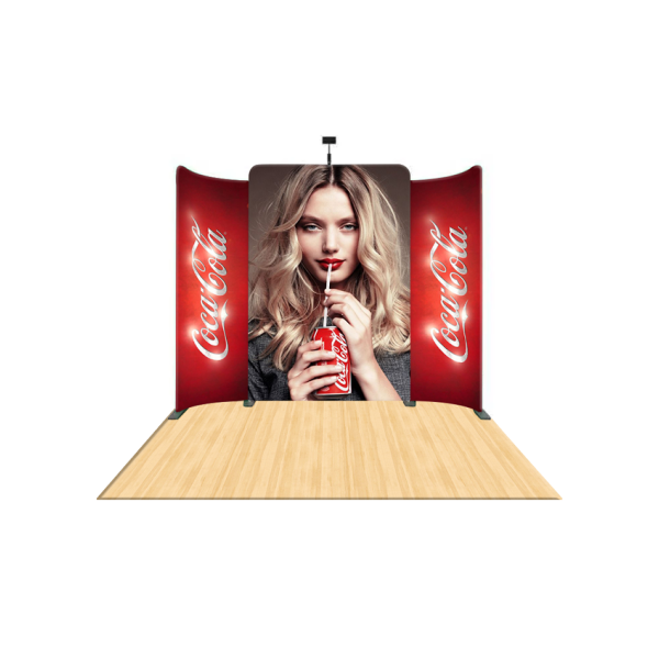 Formulate Designer Series 10ft Fabric Backwall Kit 02