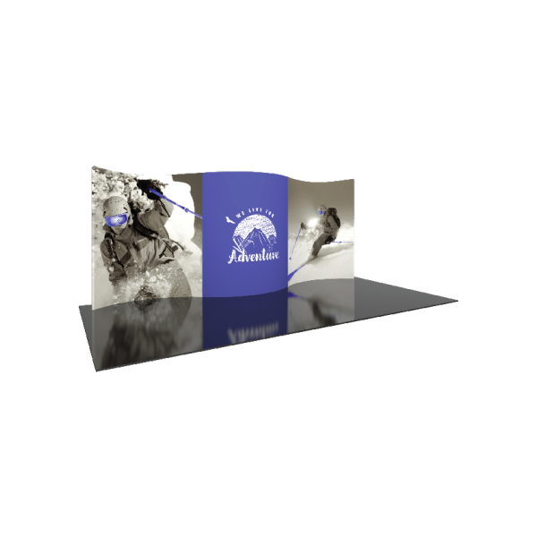 Formulate Designer Series 20ft Fabric Backwall Kit 01