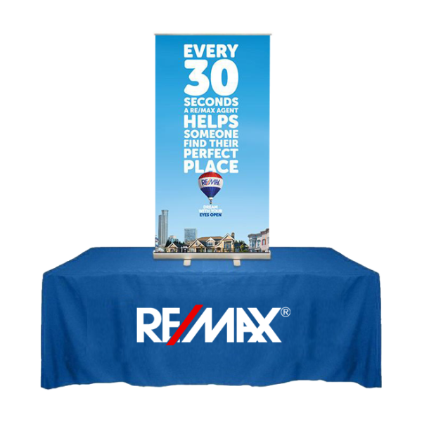 Table Top Banner Stand With Graphics