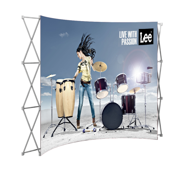 Hopup 10ft Popup Display (Curve)