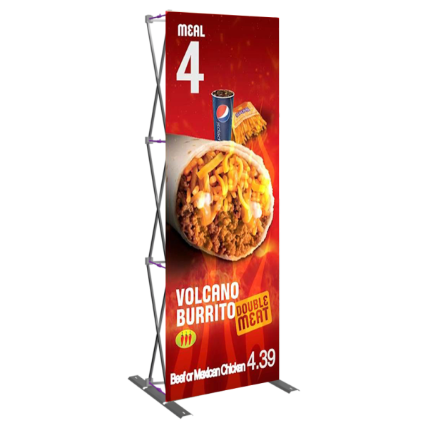 Hopup 2.5ft Popup Display (Straight)