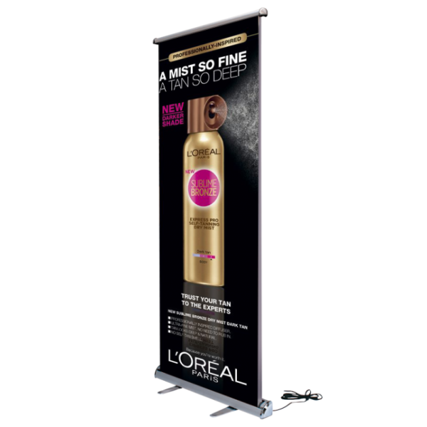 Scrolling Banner Stand
