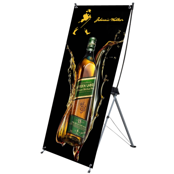 x frame banner stand