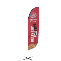 12ft Custom Convex Flags