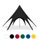 Blank Single Pole Star Tent - 20ft