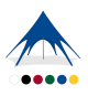 Blank Single Pole Star Tent - 26ft