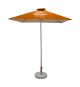 6.5ft x 6.5ft Square Patio Umbrella