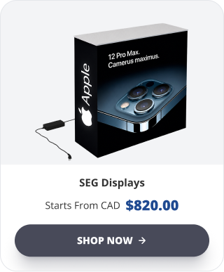 SEG Fabric Display Stands