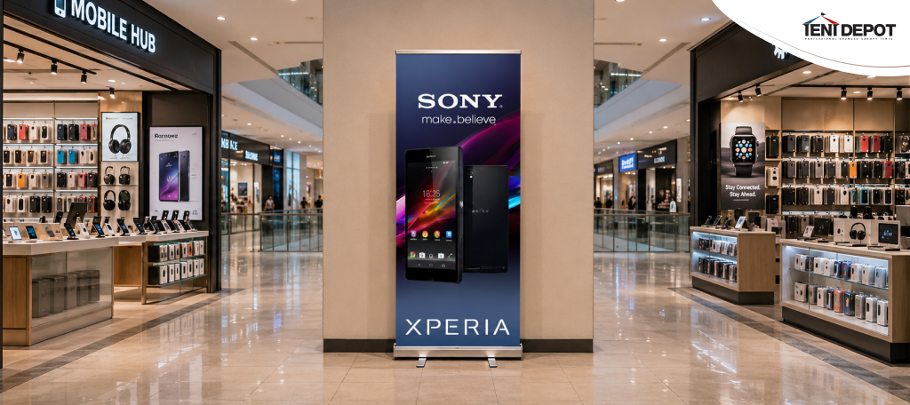 Marketing Banner Stand